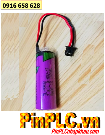 Tadiran TL-5903 (Zắc Đen nhỏ); Pin nuôi nguồn PLC Tadiran TL-5903 LITHIUM 3.6v AA2400mAh